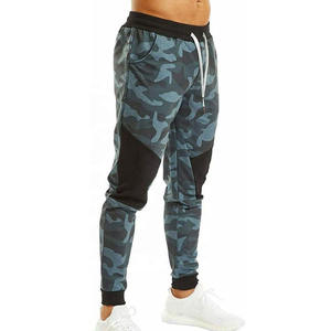 Men's Camouflage Print Sweatpants Elastic Waist Drawstring Casual Joggers Side Pockets Breathable Spandex men's pants wear - Product Image 4
