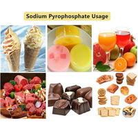 Pyrophosphate de sodium de qualité alimentaire E450i Agents levants alimentaires Poudre SAPP Pyrophosphate acide de sodium CAS 7758-16-9