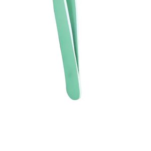 Juego de Pinzas para Pestañas con Puntas Suaves Color Verde Menta para Uso Estético y Logotipo Personalizado - Product Image 3