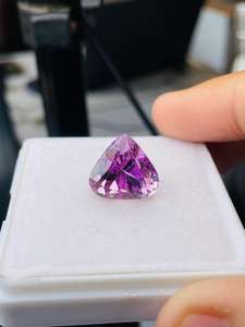 Kunzite naturelle taille cœur 15,29 carats, qualité AAA, lustre AAA, belle couleur, parfait pour la fabrication et le polissage, disponible à prix avantageux. - Product Image 2