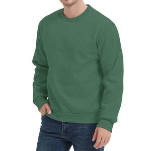 Mens Cotton Boxy Sweatshirt O Neck Printed Soft Breathable Casual Wear Private Label Wholesale Supplier - Product Image 4