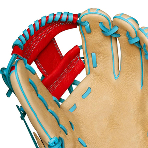 Professional Genuine Leather Baseball Glove Custom Adult Youth Infield Outfield Softball Mitt High Quality Sports Equipment - Product Image 3