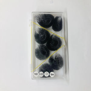 Pestañas Hechas a Mano 14D 16D, Fans de Pestañas Premade de Mega Volumen, Extensiones de Pestañas de Alta Calidad 0.03 0.05mm, Seda Coreana PBT Personalizada - Product Image 1