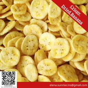 Tranches de banane séchées croustillantes, collation sucrée, paquet en vrac, chips de fruits naturels transformés par lyophilisation, Vietnam - Product Image 6