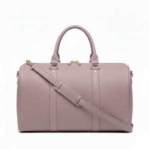 Sac de voyage élégant en coton beige de luxe, léger, résistant à l'eau, écologique, 20L, avec fermeture éclair et bandoulière réglable - Product Image 1