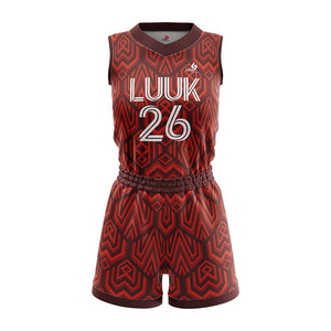 Uniforme d'équipe de basketball personnalisé imprimé par sublimation, sans manches, respirant, 100% polyester, unisexe adulte, vêtements d'équipe athlétique - Product Image 1