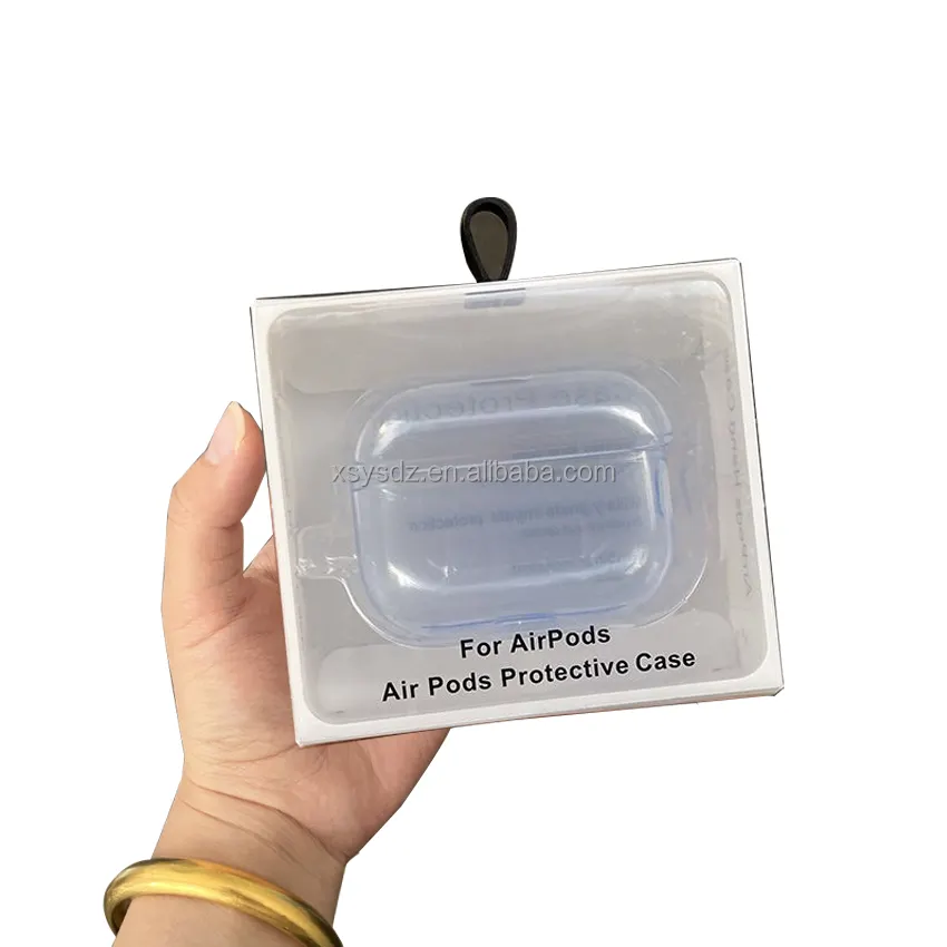 Stock de EE. UU. UE adecuado para airpods Pro2 Pro funda protectora de silicona para auriculares adecuada para airpods 3 funda protectora