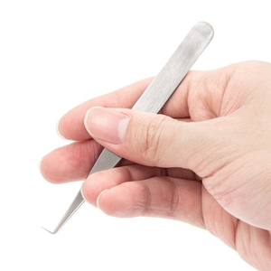 Pinzas duraderas para extensión de pestañas, para aplicación de pestañas de volumen clásicas e híbridas, herramienta de belleza de acero inoxidable - Product Image 6