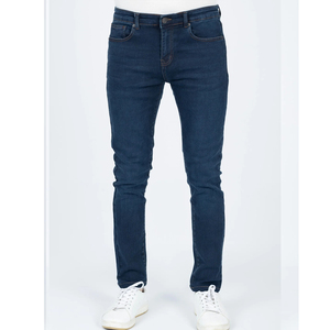 Jeans pour homme de qualité supérieure, coupe classique, taille haute, denim slim, style streetwear imprimé, coupe droite, jeans décontractés - Product Image 2