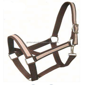 Licou de cheval Durable Simple de mode de haute qualité avec du matériel en laiton ou en acier inoxydable licou de cheval en Nylon moderne - Product Image 4