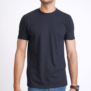 T-shirt imprimé pour homme, coupe slim, séchage rapide, respirant, polyester/coton, logo personnalisé, style streetwear hip-hop. - Product Image 3