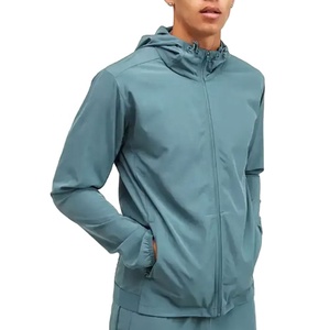 Custom Windbreaker Tracksuit <b>Men</b> Waterproof Polyester Nylon <b>Track</b> <b>Jacket</b> Shorts Set Lightweight Sportswear OEM Tricot Warm Up - Product Image 5