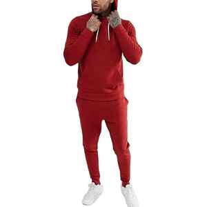 Ensemble de survêtement décontracté à capuche personnalisé pour hommes, en molleton de coton unisexe, vente en gros, vêtements de sport, jogging, meilleures ventes - Product Image 2