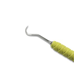 Montana Jack Periodontal Sickle Scaler – Instrument dentaire à double extrémité en acier inoxydable, à angle contrarien, pour usage professionnel - Product Image 5