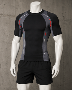 New 2026 Micah Corporation Men's Short Sleeve <b>Compression</b> <b>Shirt</b> Athletic Training Baselayer Top - Product Image 2