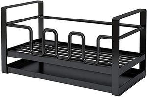 Support de rangement robuste en fer pour évier de cuisine, pour ranger le savon à vaisselle, les éponges, les brosses et les accessoires de nettoyage - Product Image 2