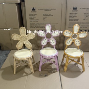 Wholesale Handmade Rattan <b>Kids</b> <b>Chair</b> Rental for Events Wedding Party Birthday Photography Studio - Product Image 1