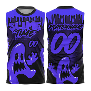 Maillot de football 7v7 pour jeunes, entièrement sublimé, en tissu compressif, uniforme 7 sur 7 - Product Image 6