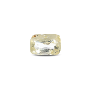 Loose 3 Carat Oval Cut Yellow Sapphire Gemstone for Fine Jewelry - Product Image 1