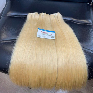 Oferta Especial: Cabello Humano Vietnamita de Doble Trama, Color Rubio, Textura Natural, Envío Inmediato - Product Image 1