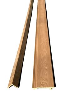 Paneles decorativos de pared de compuesto de madera y plástico resistentes a la intemperie, adecuados para interiores, exteriores y cercas, tamaño 220x26 mm - Product Image 2