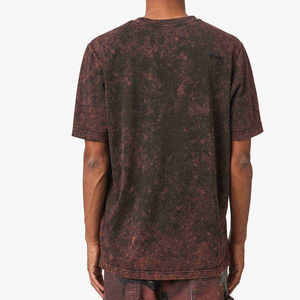 Camisetas de Hombre con Lavado Ácido Hechas a Medida, 100% Algodón, Nuevo Estilo Moderno, Camiseta de Hombre con Lavado Ácido - Product Image 4