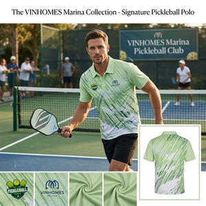 Polo de pickleball personnalisé OEM ODM Vente en gros Fabricant de vêtements de sport à séchage rapide Commande en gros Polo de pickleball personnalisé pour équipe - Product Image 4