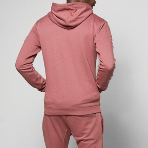 Conjunto Deportivo para Hombre, Estilo Urbano Desgastado, Sudadera con Capucha y Pantalones Jogger, Ropa Casual de Calle, OEM - Product Image 4