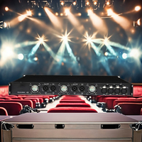 100 0WOEM/ODM classe d 1U 4 canaux 4000w 5000w stéréo mono line array amplificateur haute puissance