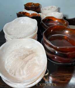 Tazón Clásico Pulido de Resina Ecológica Hecho a Mano para Servir Comida en Bodas y para Regalos - Product Image 3