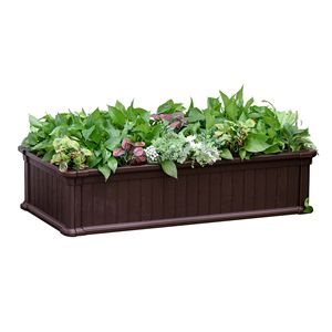 Fioriera in Metallo Zincato per Fiori, Erbe, Verdure e Frutta da Esterno - Letto da Giardino per Patio/Cortile da 48,5 Pollici - Product Image 1
