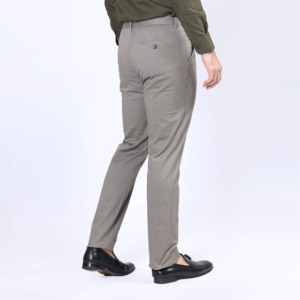 Pantalones Chinos Casuales de Alta Calidad para Uniforme Escolar, con Cintura Elástica, Pantalones para Hombre, Lavados, Lisos, al por Mayor - Product Image 3