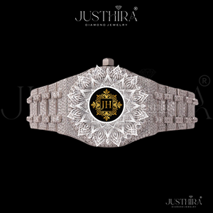 Reloj de Lujo para Mujer, Elegante, de Acero Inoxidable, con Diamantes de Moissanita y Cuarzo, Decoración de Cristal, Diseño Delgado, Resistente al Agua - Product Image 5