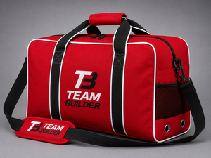 TEAM <b>BUILDER</b> Custom Ice Hockey Player Duffel Bag Team Travel Gear Shoulder Strap Waterproof Comfortable Nylon/Polyester 1.8kg - Product Image 2