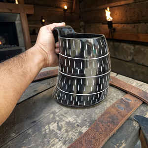 Mug à boire en corne de bœuf poli, fait main, style Viking, 600 ml, pour miad, bière et vin, à prix avantageux - Product Image 6