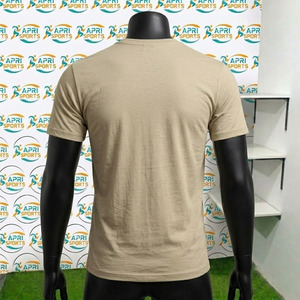 T-shirts décontractés pour hommes de qualité supérieure, col rond, 100% coton, toile respirante, écologiques - Product Image 3