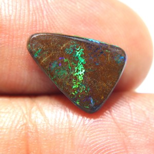 Cabujón de Ópalo Boulder Suelto Natural de Australia, Cabujón de Ópalo Boulder Australiano, Piedra de Ópalo Verde Fuego para Joyería - Product Image 2