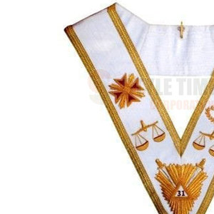 Collettes d'uniforme de haute qualité avec surpiqûres décoratives et collettes d'uniforme premium pour les occasions formelles - Product Image 4