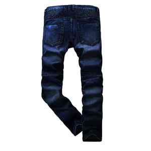 L'accessoire de fête ultime, avec des emplacements de pierres précieuses vibrantes et des effets de délavage prononcé sur notre pantalon en jean imprimé. - Product Image 6