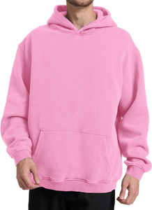 Sudadera con capucha extragrande unisex, informal, de color sólido, con bolsillo, tejido de felpa francesa, para unisex - Product Image 4