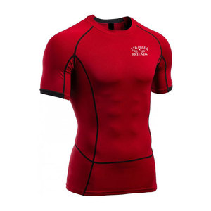 Fitness Wear Breathable <b>Men</b> <b>Compression</b> <b>Shirts</b> Hot Sale Light Weight <b>Men</b> <b>Compression</b> <b>Shirts</b> - Product Image 3