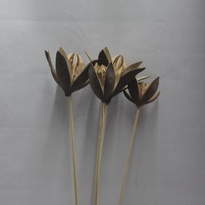 Bâton de lys en bois naturel pour la décoration de Noël et les arrangements floraux - Product Image 5