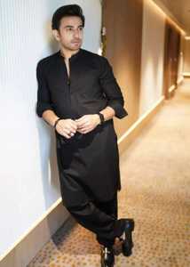 Vêtements pour hommes à la mode, salwar kameez, vêtements indiens et pakistanais, tenue ethnique à manches longues, qualité supérieure - Product Image 4