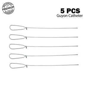 สายนำทางสำหรับใส่สายสวนปัสสาวะยี่ห้อ Jamso Industries รุ่น Guyon ขนาด 2 มม. แบบตรง ยาว 37 ซม. อุปกรณ์ผ่าตัดทางเดินปัสสาวะ ทำจากสแตนเลส - Product Image 2