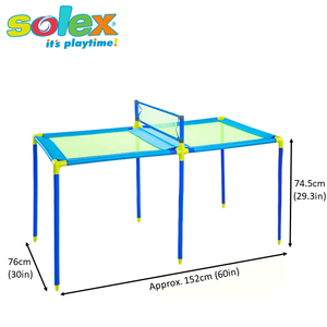 Mini Juego de Tenis de Mesa Portátil para Interiores y Exteriores, con Red, Pelotas y Mesa, Juguete Deportivo para Niños, Regalo Ideal - Product Image 2