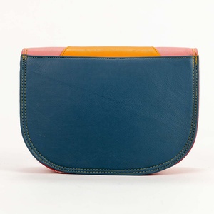 Femmes décontracté à la mode été Vintage Patchwork sac de messager grande capacité en cuir de vachette véritable motif spécial élégant - Product Image 3