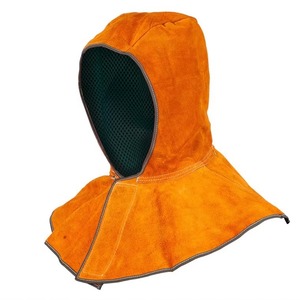Housse de protection en cuir sur mesure pour casque de soudage, écologique, coupe ample, respirante, couvrant le cou et les épaules, prix abordables pour la vente en ligne - Product Image 2