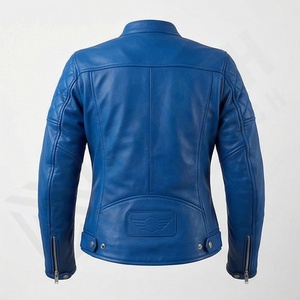 Blouson de moto en cuir de vachette premium, équipement de protection pour motard, vêtement de tourisme, vêtement de sécurité, couleur personnalisable - Product Image 2