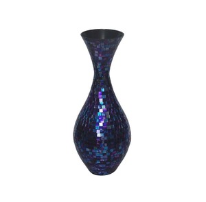 Sophisticated Aluminum Floor <b>Vase</b> Designed for Elegant Floral Presentation and Interior Decor - Product Image 4