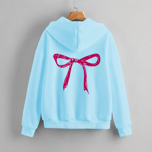 Sudadera con Capucha de Felpa Francesa 100% Algodón de Alto Gramaje, Personalizada, al por Mayor, de Lujo, para Mujer, Talla Grande - Product Image 1